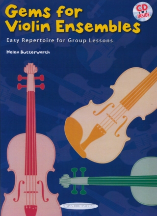 Gems for violin ensembles vol.1 (+CD) for violin ensembles score (en)