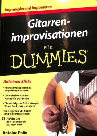 Gitarrenimprovisationen f�r Dummies (+CD)