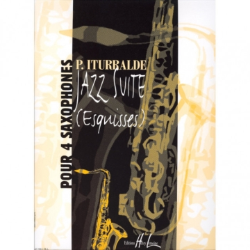 Jazz Suite pour 4 saxophones (SATBar) partition et parties
