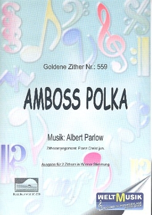 Amboss-Polka f�r 2 Konzertzithern (Wiener Stimmung)