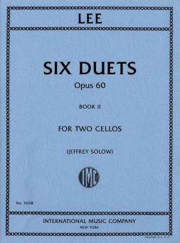 6 Duets op.60 vol.2 (nos.4-6) for 2 cellos score