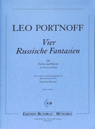 4 russische Fantasien f�r Violine und Klavier
