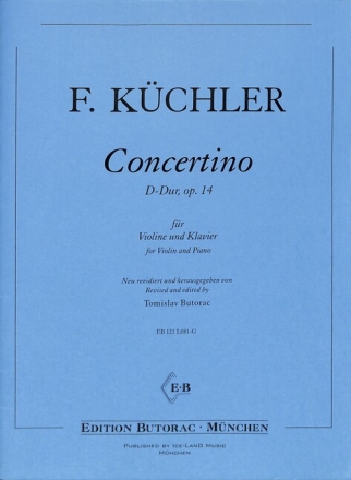 Concertino D-Dur op.14 f�r Violine und Klavier