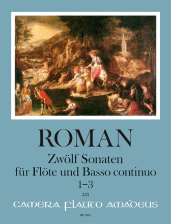 12 Sonaten Band 1 (Nr.1-3) f�r Fl�te und Bc