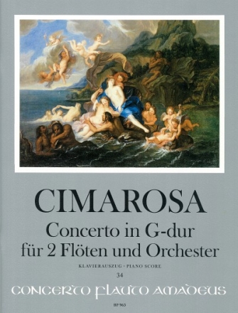 Konzert G-Dur F�r 2 Fl�ten und Orchester f�r 2 Fl�ten und Klavier