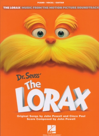 The Lorax songbook piano/vocal/guitar