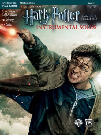 Harry Potter Instrumental Solos (+CD): for alto saxophone