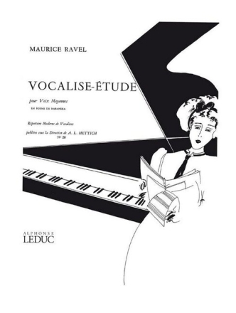 Vocalise-�tude pour voix moyennes et piano en forme de Habanera
