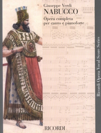 Nabucco  Klavierauszug (it)