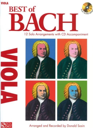Best of Bach (+CD) for viola