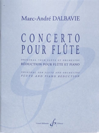 Concerto pour fl�te et orchestre pour fl�te et piano