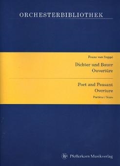 Ouvert�re zu Dichter und Bauer f�r Orchester Partitur