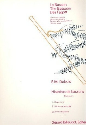 Histoire de bassons pour 3 bassons partition et parties
