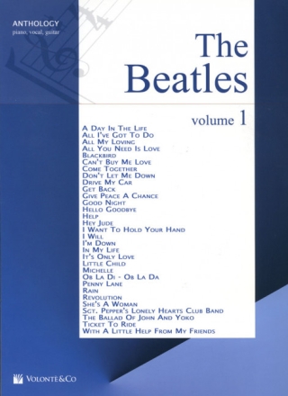 The Beatles Anthology vol.1 songbook piano/vocal/guitar