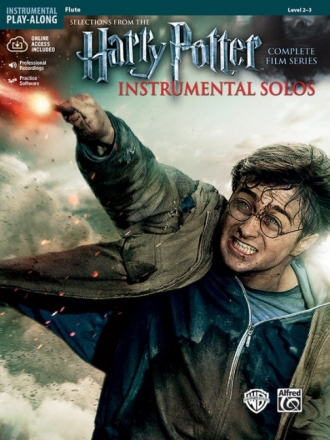 Harry Potter Instrumental Solos (+Online Audio): for flute