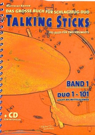 Talking Sticks Band 1 (+CD) (dt) f�r 2 Schlagzeuge Spielpartitur