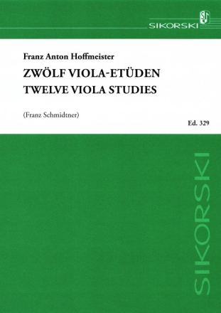 12 Et�den f�r Viola