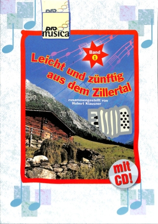 Leicht und z�nftig Band 1 (+CD) f�r Akkordeon