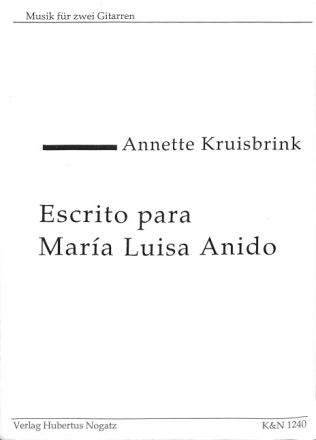 Kruisbrink:  Escrito para Mar�a Luisa Anido 2 Git