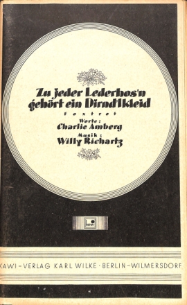 Zu jeder Lederhos'n Salonorchester