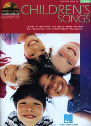 Children's Songs (+CD): songbook piano (vocal/guitar) Piano Play-Along vol.9