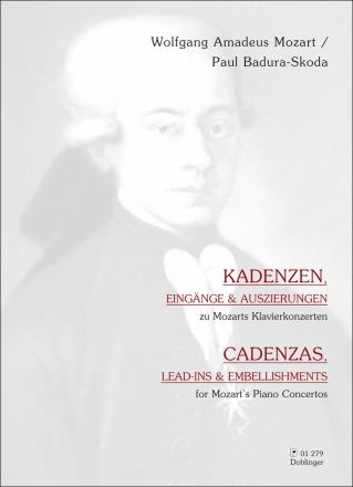 Kadenzen, Eing�nge und Auszierungen zu Mozarts Klavierkonzerten f�r Klavier