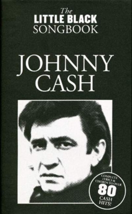 The little black Songbook: Johnny Cash lyrics/chords/guitar boxes songbook