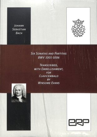 6 Sonatas and partitas BWV1001-1006 for harpsichord
