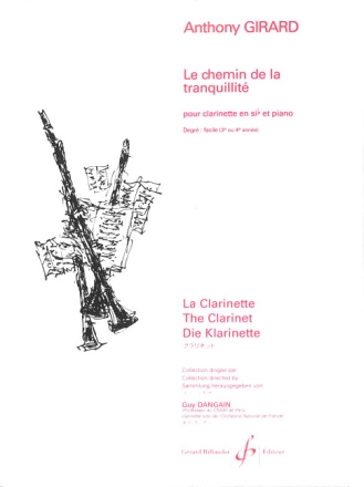 LE CHEMIN DE LA TRANQUILLITE CLARINETTE ET PIANO