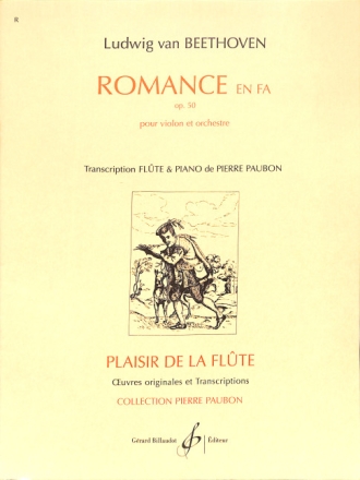 Romance fa majeur op.50 pour flute et piano