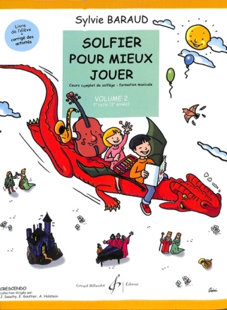 Solfier pour mieux jouer vol.2 (+Online PDF/Audio) Cours complet de solf�ge - formation musicale