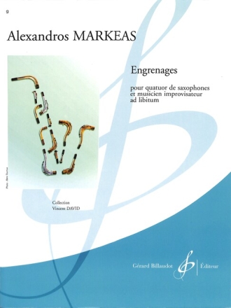 ENGRENAGES 4 saxophones (quatuor)