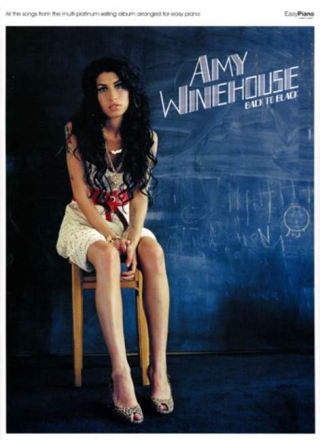 Amy Winehouse: Back to black Songbook easy piano/vocal/guitar
