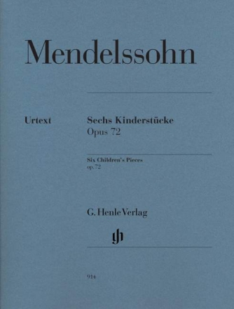 6 Kinderst�cke op.72 f�r Klavier