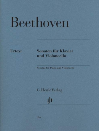 Sonaten f�r Violoncello und Klavier