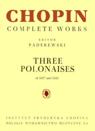 3 Polonaises for piano