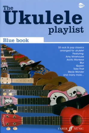 The Ukulele Playlist  - blue book: lyrics/strumming patterns/chords Songbook
