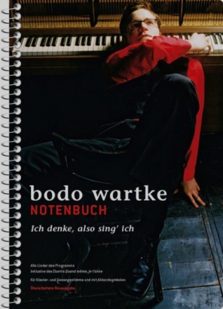 Ich denke, also sing' ich f�r Klavier/Gesang/Gitarre Songbook