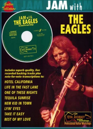 Jam with the Eagles (+Online Audio) voice/guitar/tab songbook