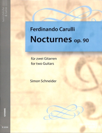 Nocturne op.90 f�r 2 Gitarren Stimmen
