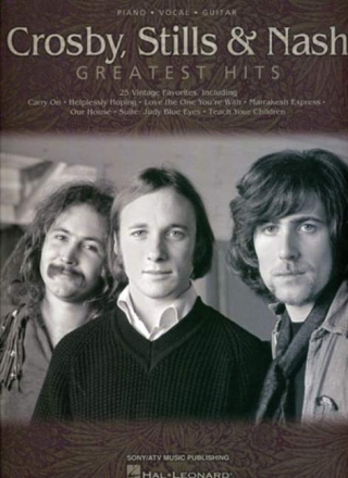 Crosby Stills & Nash: Greatest Hits piano/vocal/guitar songbook