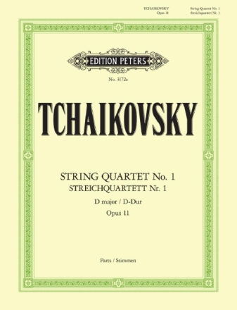 Streichquartett op.11 f�r Streichquartett Stimmen