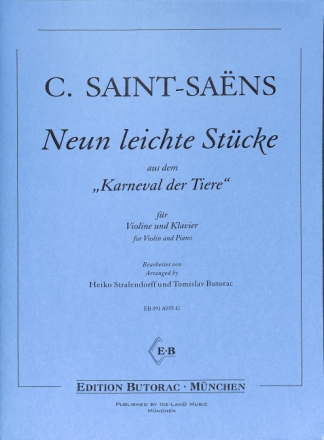 9 leichte St�cke f�r Violine und Klavier