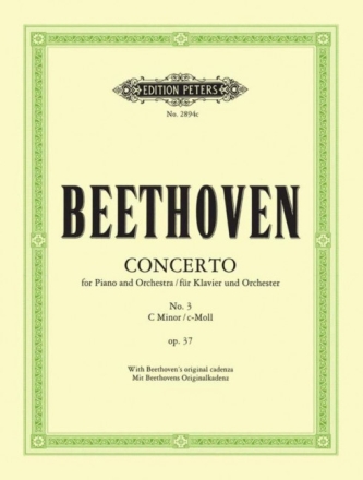 Konzert c-Moll Nr.3 op.37 f�r Klavier und Orchester f�r 2 Klaviere
