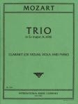 Trio Eb major KV498 Klarinette (oder Geige), Bratsche und Klavier Stimmensatz
