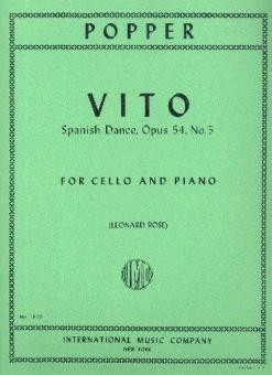 Vito op.54,5 for violoncello and piano