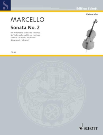 Sonate e-Moll Nr.2 f�r Violoncello und Klavier