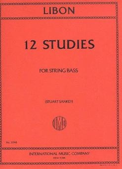 12 Studies for double bass