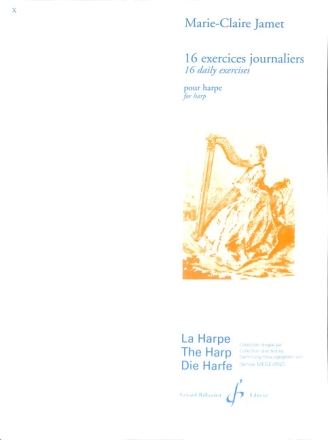 16 exercices journaliers pour harpe