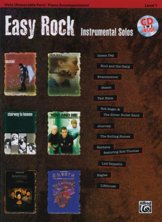 Easy Rock (+CD): for viola and piano